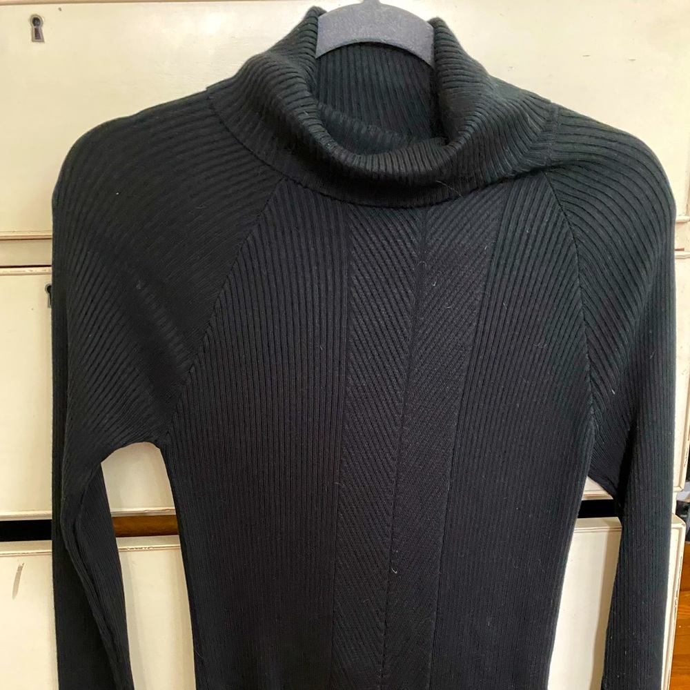 Topshop black turtleneck sweater
